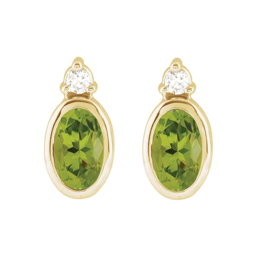 Yasmin Gemstone & Diamond Earrings