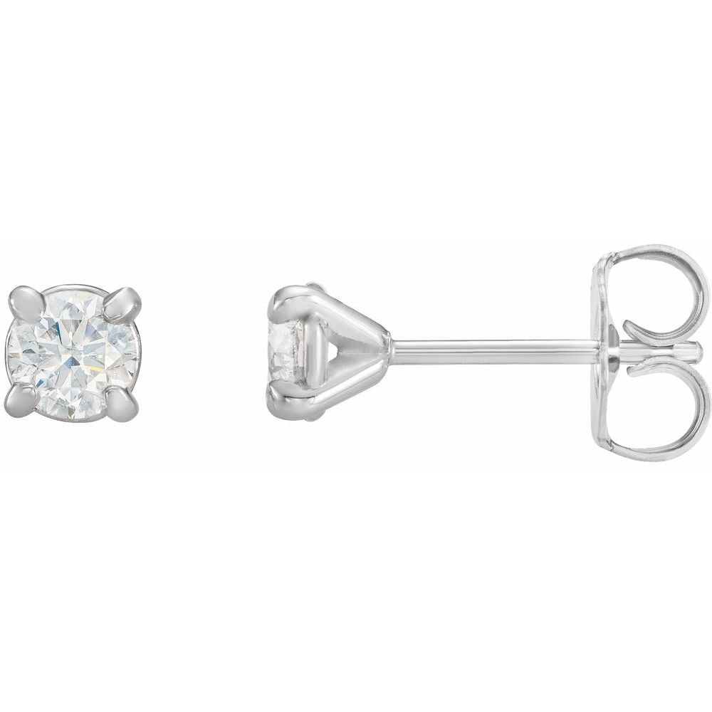 14K Yellow Natural Diamond Cocktail-Style Earrings